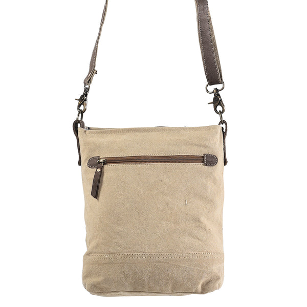 LC-KB152 Messenger Upcycled Canvas Ladies Bag