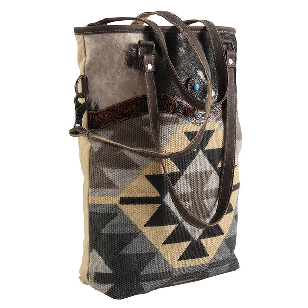 LC-KB161 Tote Upcycled Canvas Ladies Bag