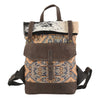 LC-KB166Backpack Upcycled Canvas Ladies Bag