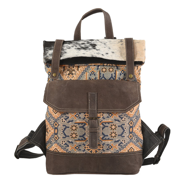 LC-KB166Backpack Upcycled Canvas Ladies Bag