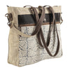 LC-KB183 Tote Upcycled Canvas Ladies Bag