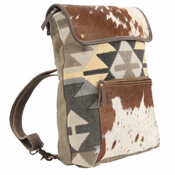 KB246 Backpack Upcycled Canvas Ladies Bag