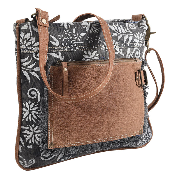 LC-KB264 Crossbody Upcycled Canvas Ladies Bag
