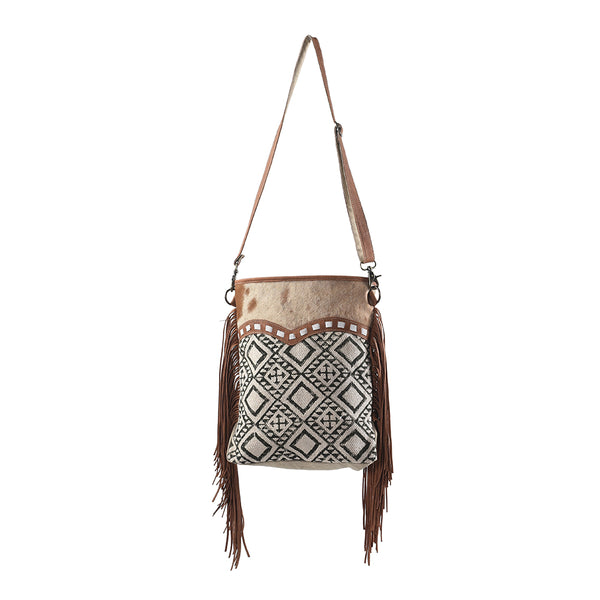 LC-KB265 Large Crossbody Upcycled Canvas Ladies Bag
