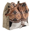 LC-KB270 Bucket Upcycled Canvas Ladies Bag