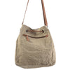 LC-KB270 Bucket Upcycled Canvas Ladies Bag