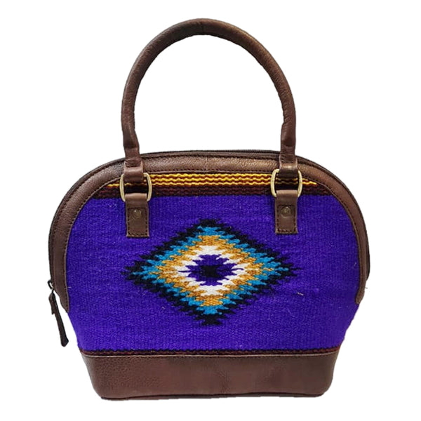 ADBGA280 American Darling Tote Bag Hand Woven Saddle Blanket Genuine Leather