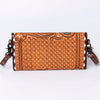 ADBG889 American Darling Hand Tooled Leather Wallet | Western Tooled Crossbody Wallet