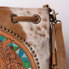 ADBGK126 Bucket Genuine Western Leather Women Bag Cady