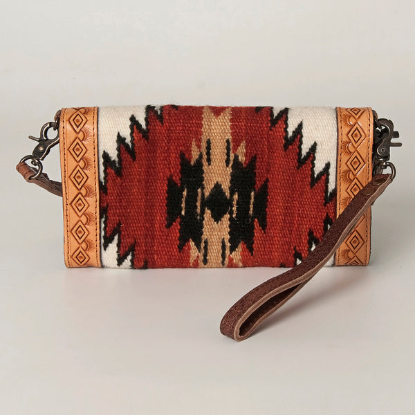 ADBG906 American Darling Handcrafted Hand Tooled Leather Saddle Blanket Envelope