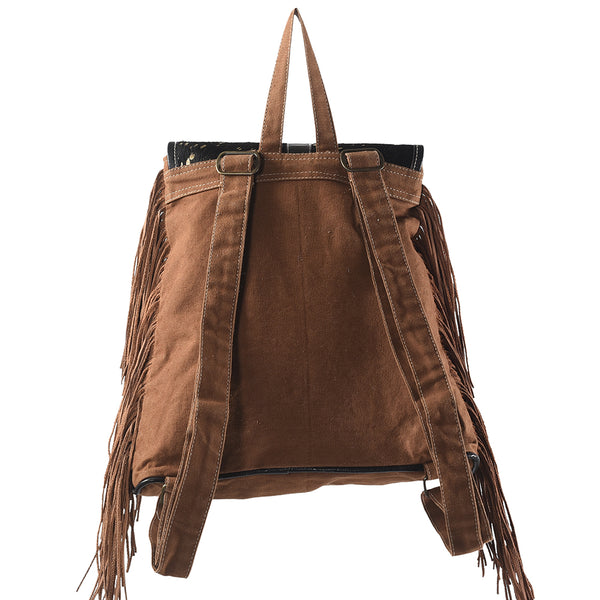 LC-KB328Backpack Upcycled Canvas Ladies Bag