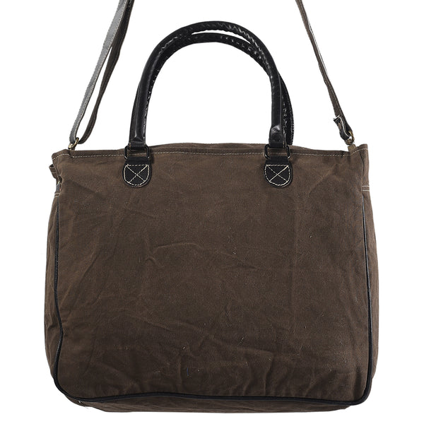 LC-KB322 Weekender Upcycled Canvas Ladies Bag