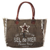 LC-KB333 Weekender Upcycled Canvas Ladies Bag