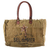 LC-KB331 Weekender Upcycled Canvas Ladies Bag