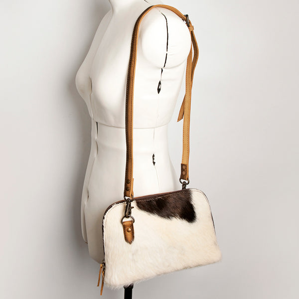 ADBG914 American Darling Handcrafted Hair-On Cowhide Western Leather Cross body Bag