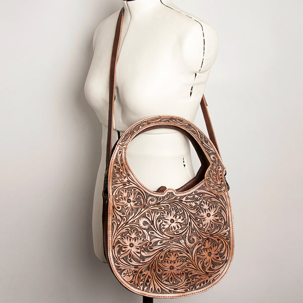 ADBG921 American Darling Handcrafted Hand Tooled Leather Western Clutch Bag