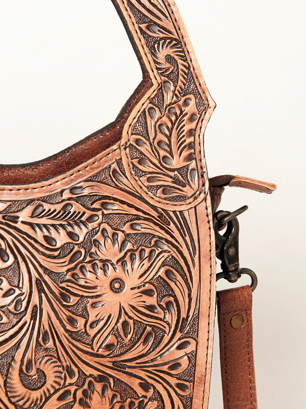 ADBG921 American Darling Handcrafted Hand Tooled Leather Western Clutch Bag
