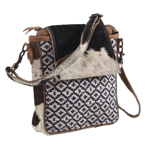 LC-KB313 Messenger Upcycled Canvas Ladies Bag