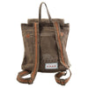 LC-KB318 Backpack Upcycled Canvas Ladies Bag