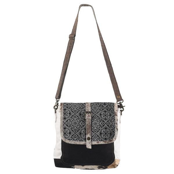 LC-KB323 Messenger Upcycled Canvas Ladies Bag