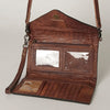 ADBG906 American Darling Handcrafted Hand Tooled Leather Saddle Blanket Envelope