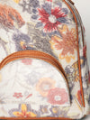 LC-ADBGS156H Floral Print Cowhide Leather Backpack - Multicolor Western Cowgirl Bag
