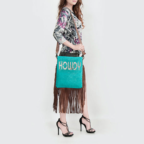 ADBGS192 Large Crossbody Genuine Western Leather Women Bag Paige