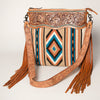 LC-ADBGZ640 Crossbody Genuine Western Leather Women Bag