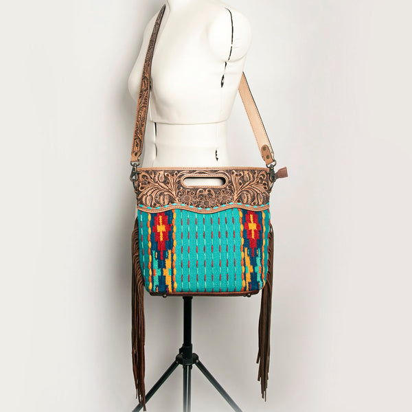 LC-ADBGS146 Crossbody Genuine Western Leather Women Bag Daisy