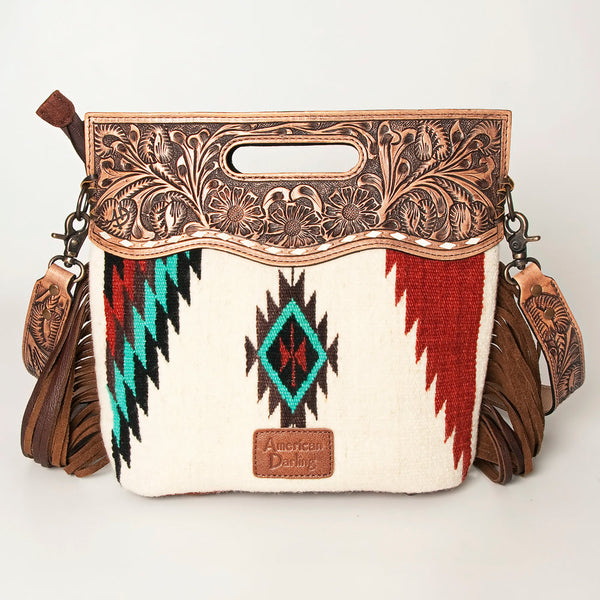 LC-ADBGS146 Crossbody Genuine Western Leather Women Bag Daisy