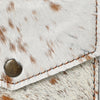 LC-ADBGZ141 Hair-On Cowhide Coin Purse - Western Leather Mini Wallet