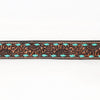 BER169-Hand Carved Western leather Belt