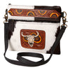 LC-KBK114 Clutch Genuine Leather women bag western Bag