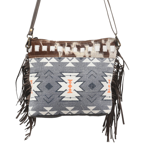 LC-KB350 Crossbody Upcycled Canvas Ladies Bag