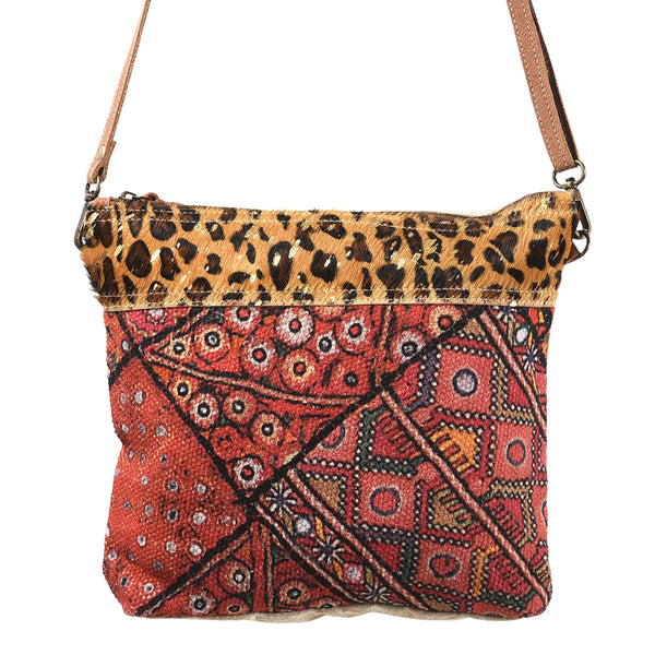 LC-KB353 Crossbody Upcycled Canvas Ladies Bag