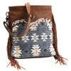 LC-KB359 Large Crossbody Upcycled Canvas Ladies Bag