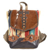 LC-KB364 Backpack Upcycled Canvas Ladies Bag