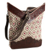 LC-KB374 Large Crossbody Upcycled Canvas Ladies Bag