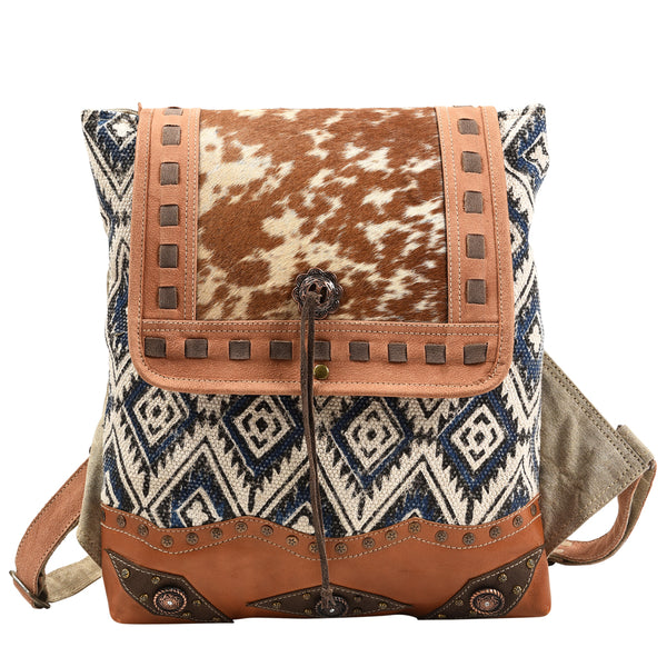LC-KB381Backpack Upcycled Canvas Ladies Bag