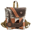 LC-KB392Backpack Upcycled Canvas Ladies Bag