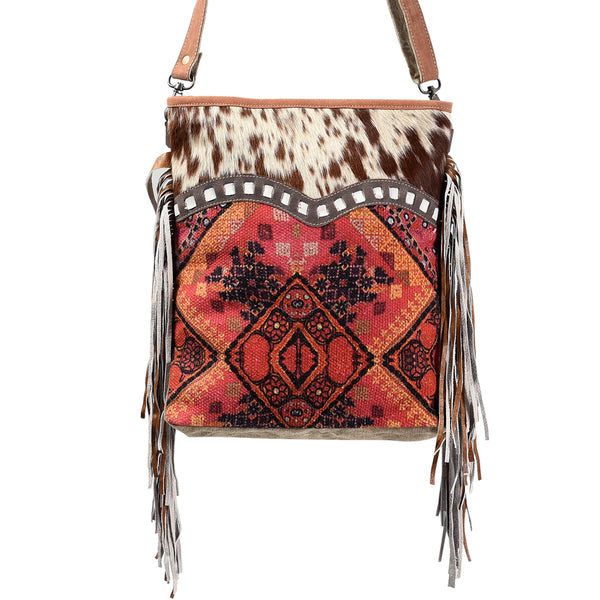 LC-KB401 Large Crossbody Upcycled Canvas Ladies Bag