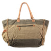 LC-KB412 Weekender Upcycled Canvas Ladies Bag