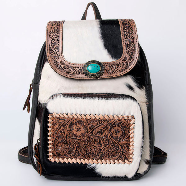 SKBG158BACKPACK Harness Skirting Leather with Hand Carving Ladies Bag H15XW11XD3.5 SKBG158