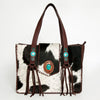 LC-ADBGZ648 Tote Hair On Genuine Western Leather Women Bag