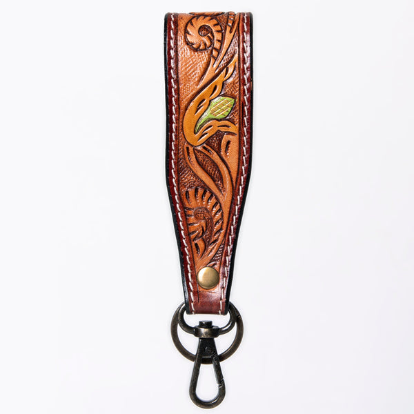 LC-ADWSF126BGenuine Leather Handle Strap For Wristlet Bags