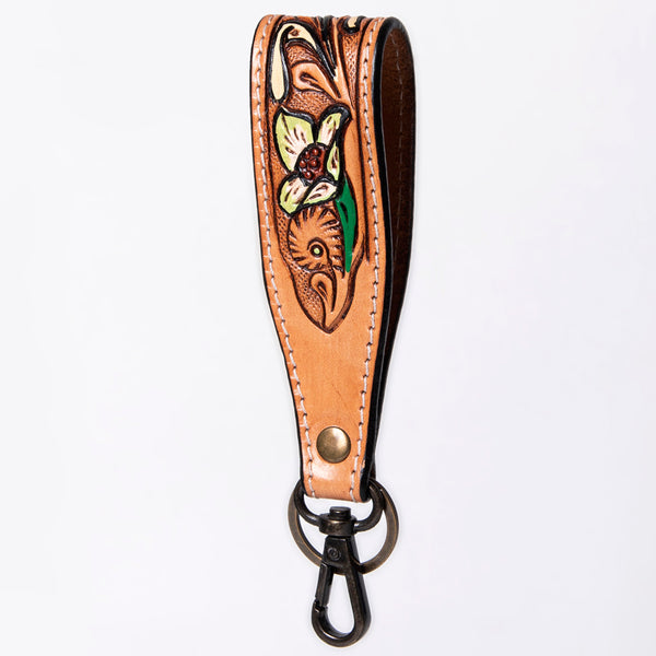 LC-ADWSF126DGenuine Leather Handle Strap For Wristlet Bags
