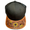 LC-ADCP101E Genuine Western Leather Men Women Cap