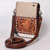 ADBGF109 Cellphone Holder Genuine Western Leather Women Bag