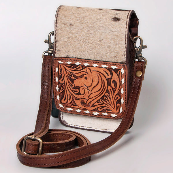 ADBGF109 Cellphone Holder Genuine Western Leather Women Bag