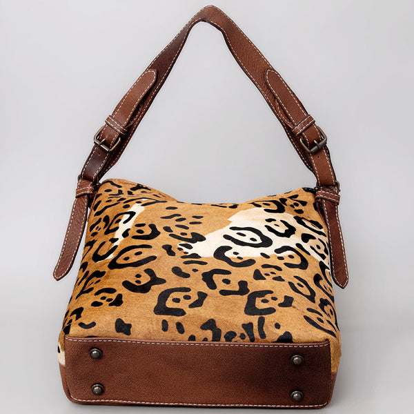 ADBG1018 American Darling Hair-On Cowhide Leather Crossbody Bag Western Handmade Purse